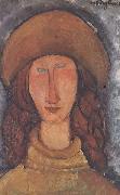 Amedeo Modigliani Jeanne Hebuterne (mk38) oil painting artist